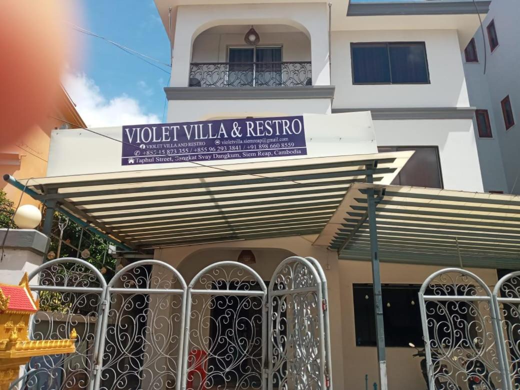 Violet Villa And Restro Siem Reap Exterior photo
